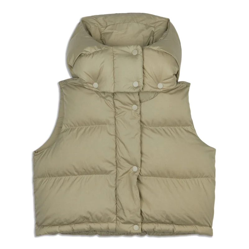 Buy More, Save More Wunder Puff Super-Cropped Vest - Resale