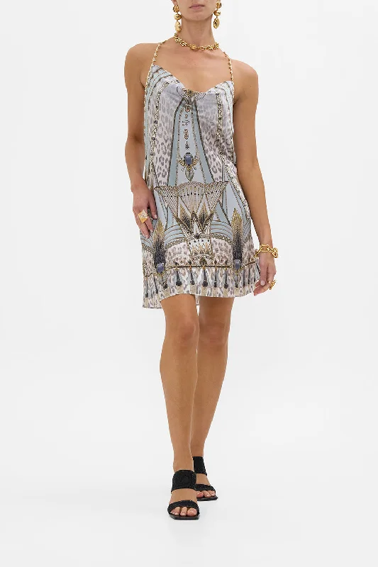 Unbeatable Prices SHORT BIAS HALTER DRESS SAHARA STARLET