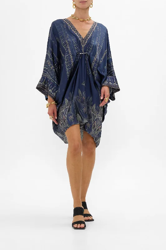 Discount Mania PIERCED V NECK SHORT KAFTAN THE EGYPT EFFECT
