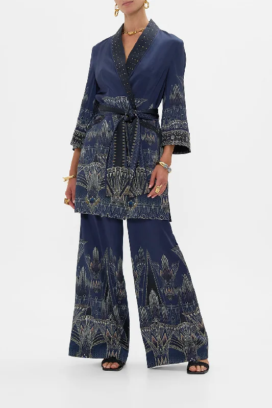 Quick Sale ROLL COLLAR PAJAMA JACKET THE EGYPT EFFECT