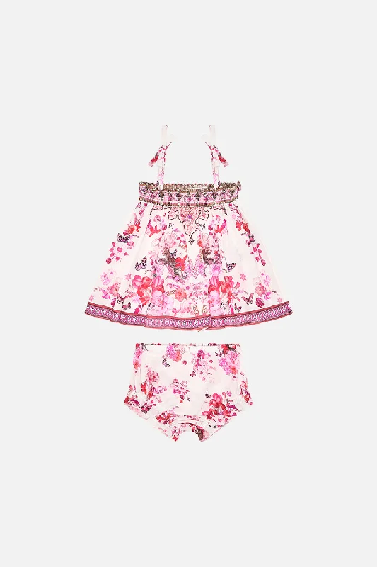Price Drop BABIES CAMI AND BLOOMER SET BOTANICAL NOVELLA