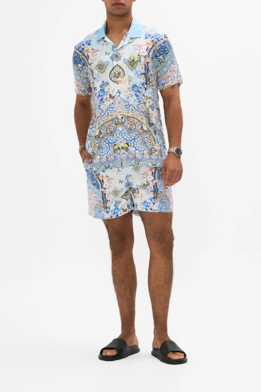 Major Savings SHORT SLEEVE CAMP COLLARED SHIRT AL MANIAL PALACE MEMOIRS