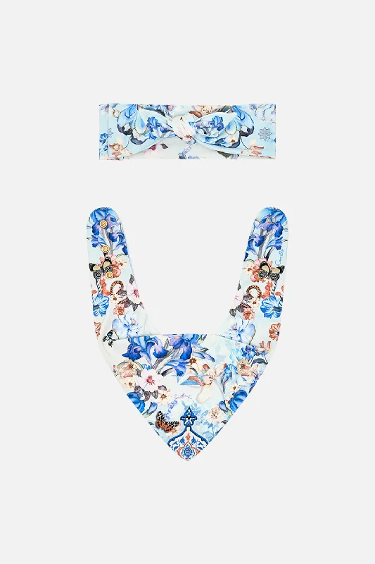Early Bird Discount BABIES HEADBAND WITH FASTENER AND BIB SET AL MANIAL PALACE MEMOIRS
