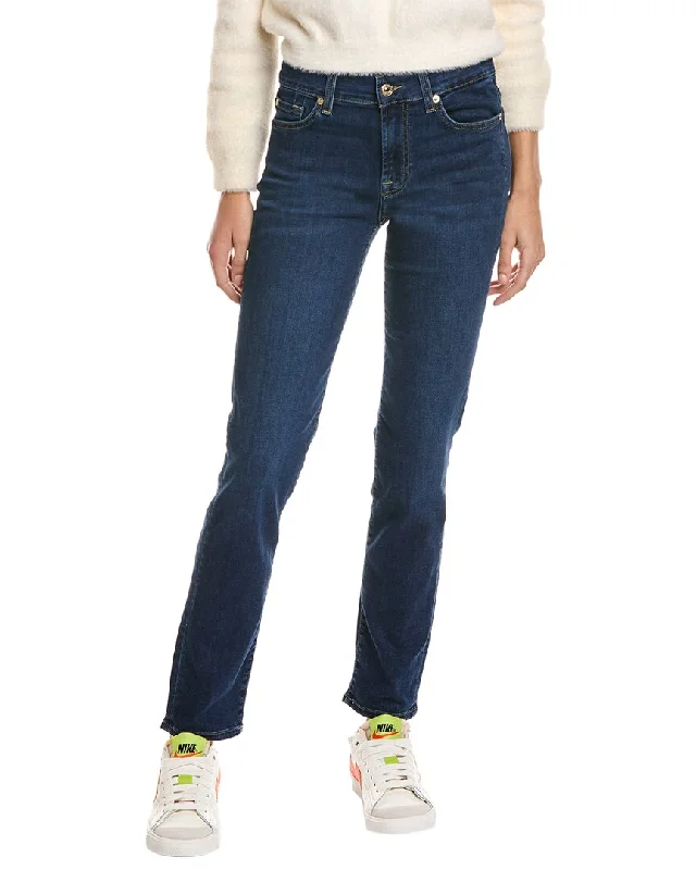 Savings Spectacular 7 For All Mankind Indigo Rinse Skinny Leg Jean