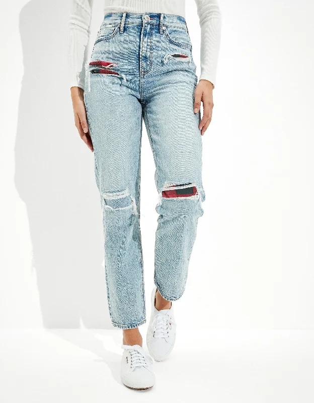 New Arrival AE Ripped Highest Waist '90s Boyfriend Jean