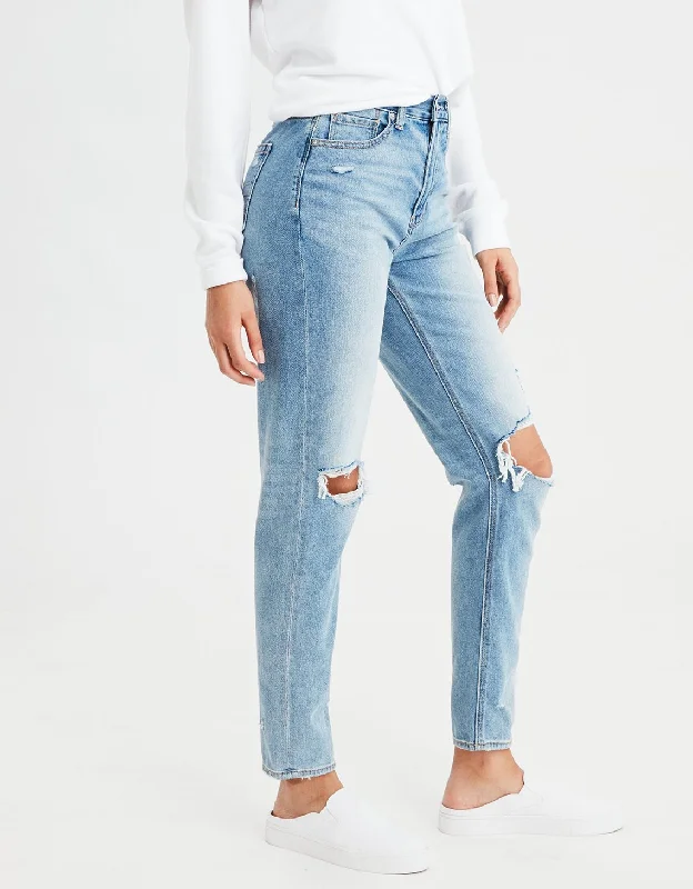 New Markdowns AE Ripped Mom Jean
