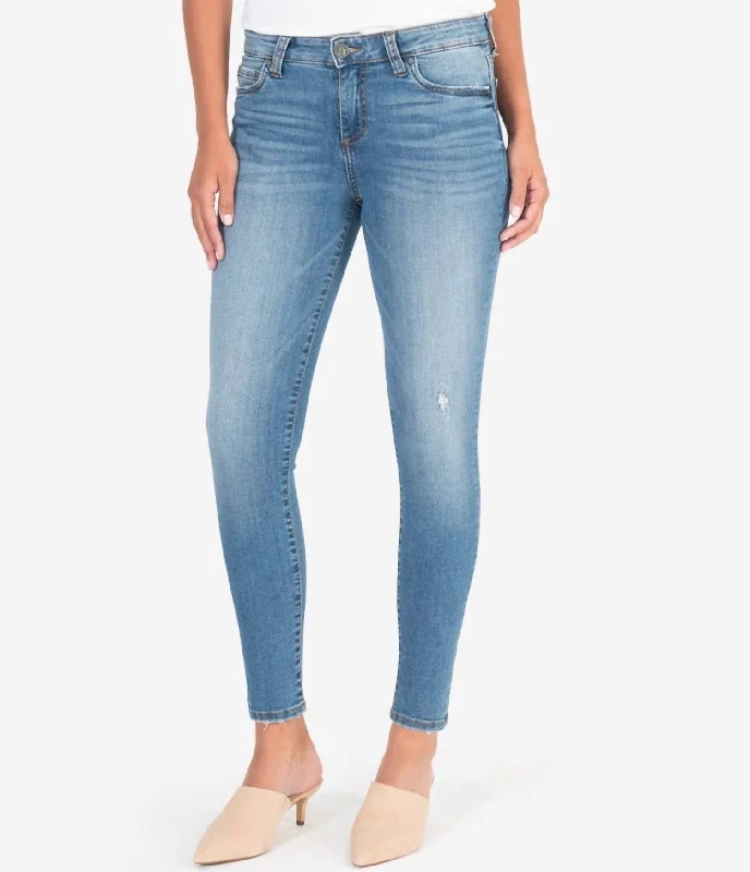 Big Savings Connie Ankle Jeans In Medium Wash