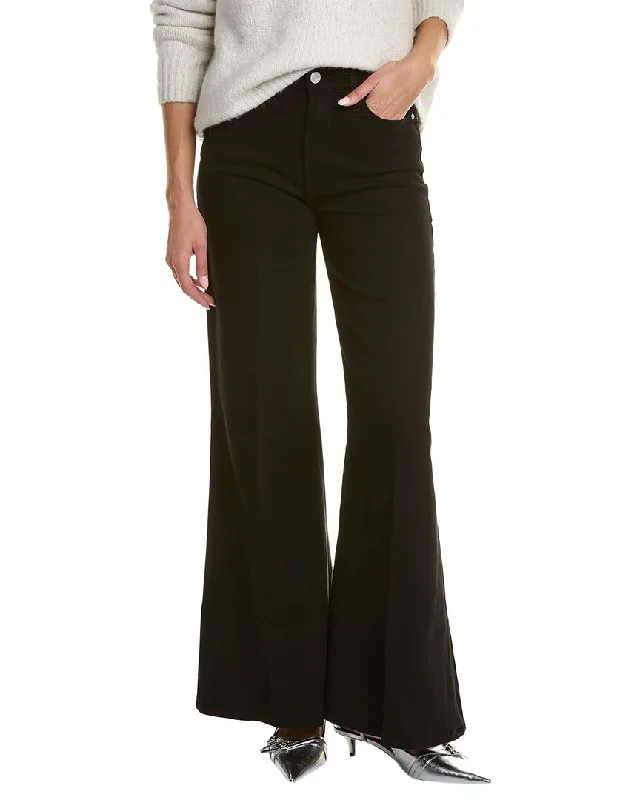 Fantastic Offers FRAME Denim Le Pixie Film Noir Palazzo Flare Jean