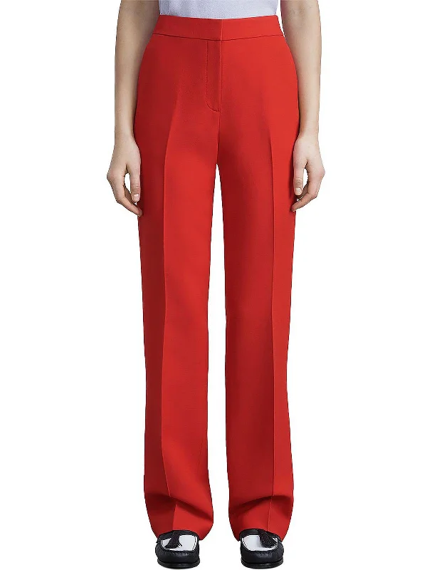 Limited Quantity Gates Womens Wool Blend Pintuck Dress Pants