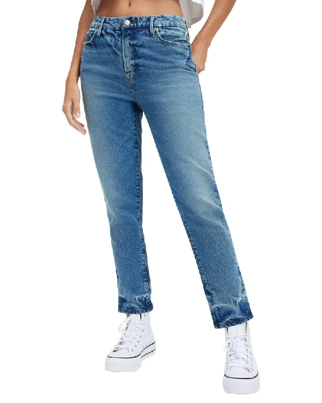 Deep Discounts GOOD AMERICAN The Weekender Indigo Jean
