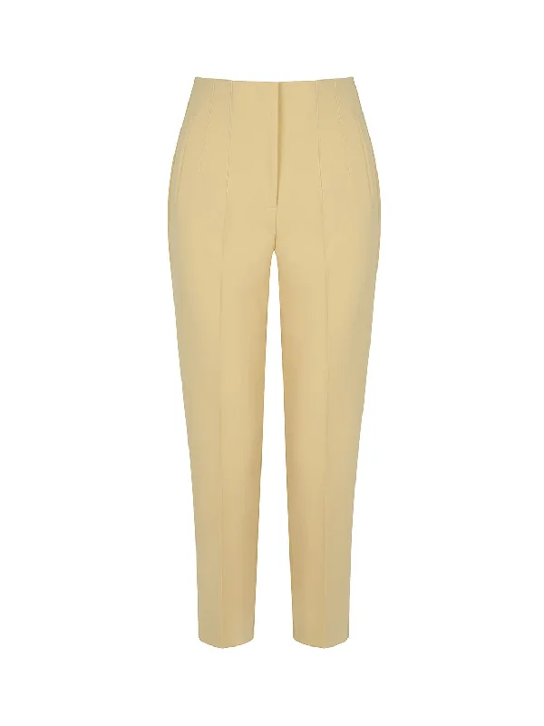 Bargain Prices High-Waisted Tapered Pants