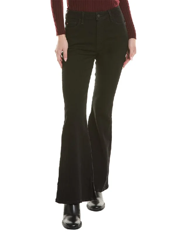Epic Deals HUDSON Jeans Heidi Black High-Rise Flare Jean