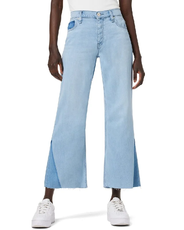 Deal Explosion HUDSON Jeans Rosie High-Rise Wide Leg Crop Blue Spring Jean