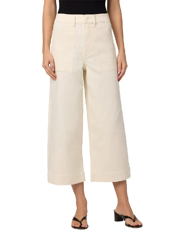 Special Price JOE'S Jeans Cream Wide Leg Ankle Jean