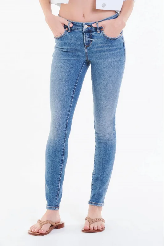 Last Chance Joyrich Low Rise Skinny Jean In Sunset
