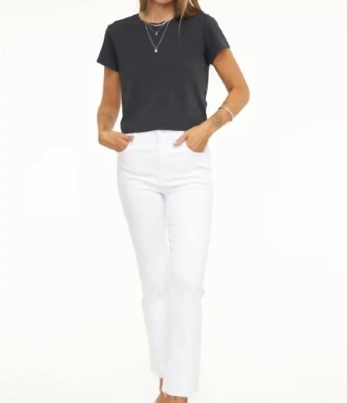 Seasonal Sale Lennon Cloud High Rise Pants In White