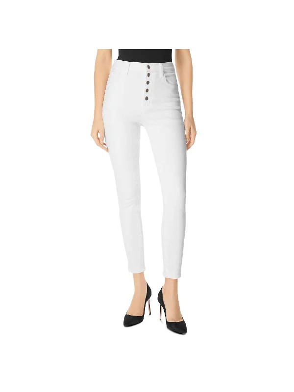 YEAR-End Sale Lillie Womens High Rise Crop Skinny Jeans