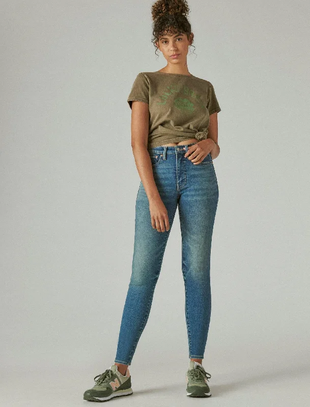 Special Savings Lucky Brand Womens High Rise Curvy Skinny