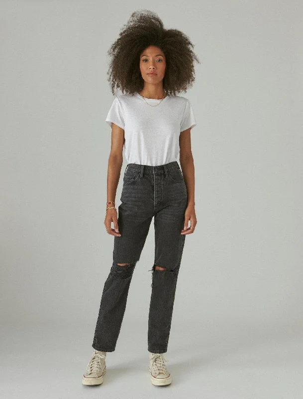 Limited Time Discount Lucky Brand Women's High Rise Drew Mom