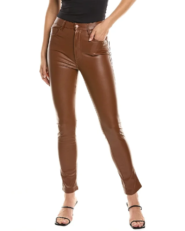 Bonus Savings MOTHER High-Waist Rail Skimp Friar Brown Skinny Jean