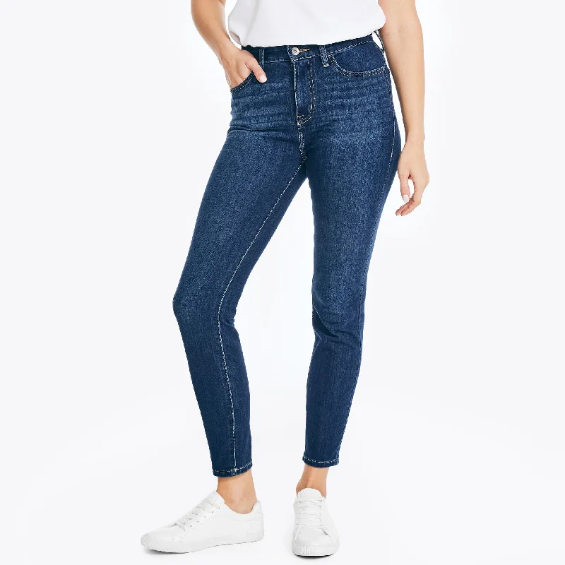 Limited Edition Nautica Womens True Flex High-Rise Curvy Fit Skinny Denim