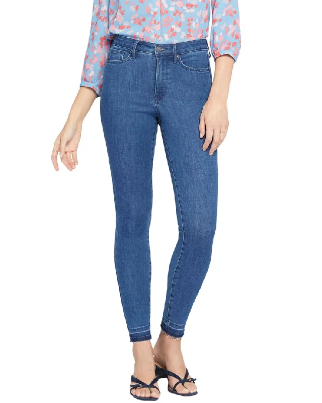Don't Wait NYDJ High-Rise Ami Skinny Released Hem Jean