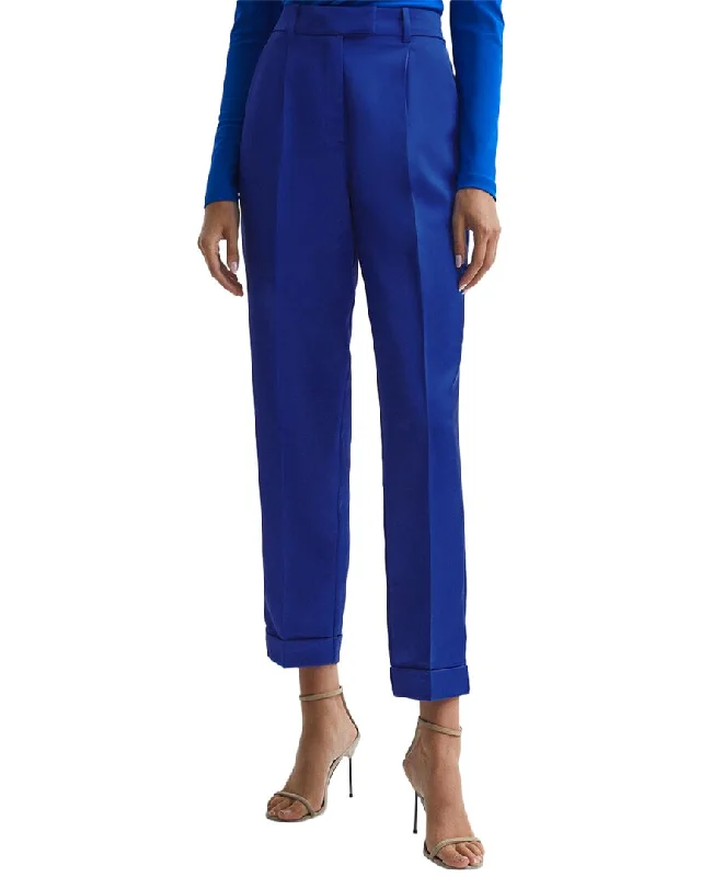 Sale Event Reiss Cici Satin Taper Trouser