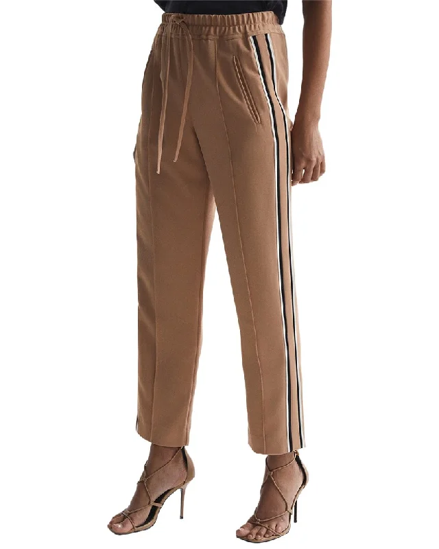 Don't Wait Reiss Tre Taper Side Stripe Pull On Trouser