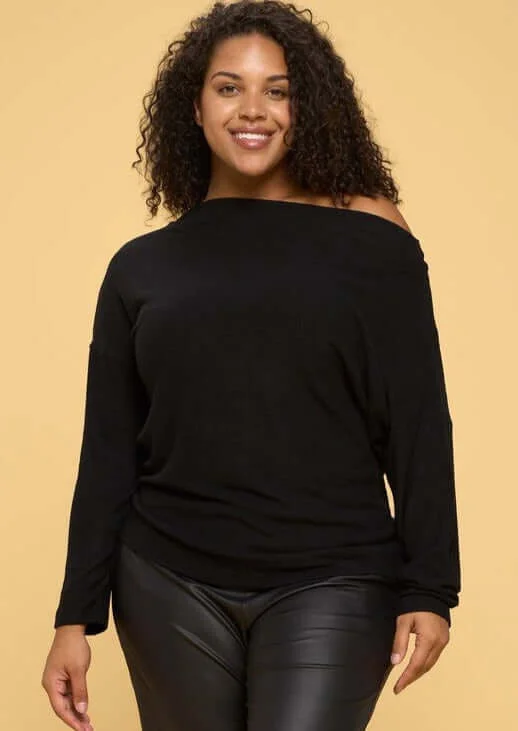 Don’t Miss Out Luxury Feel Sweater Top Made in USA | Plus Size