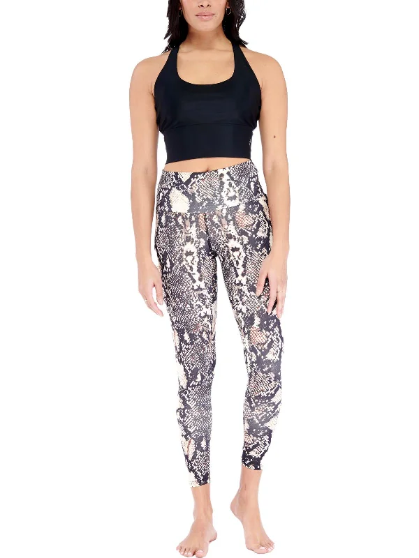 Lowest Prices Snake Printed Womens Fitness Yoga Athletic Leggings