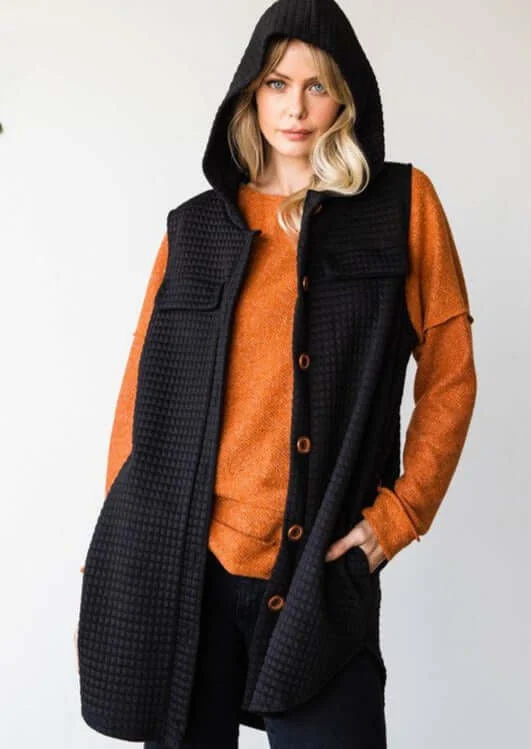Limited Stock Wear With Anything Plus Size Quilted Vest Made in USA - Clearance Final Sale Limited Stock Wear With Anything Plus Size Quilted Vest Made in USA - Clearance Final Sale