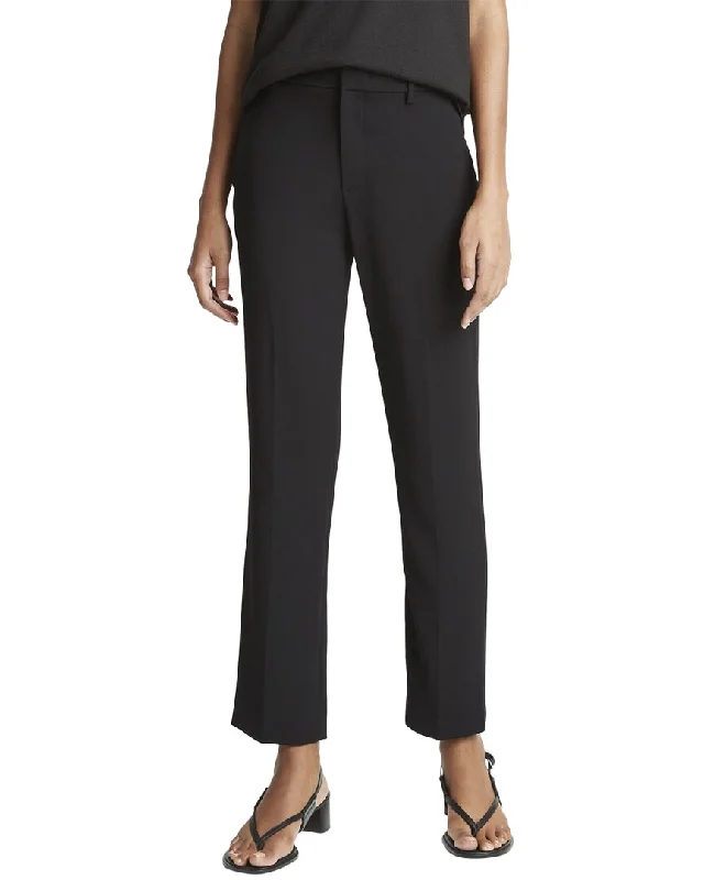 Fantastic Offers Vince Crepe Tailored Straight Leg Pant