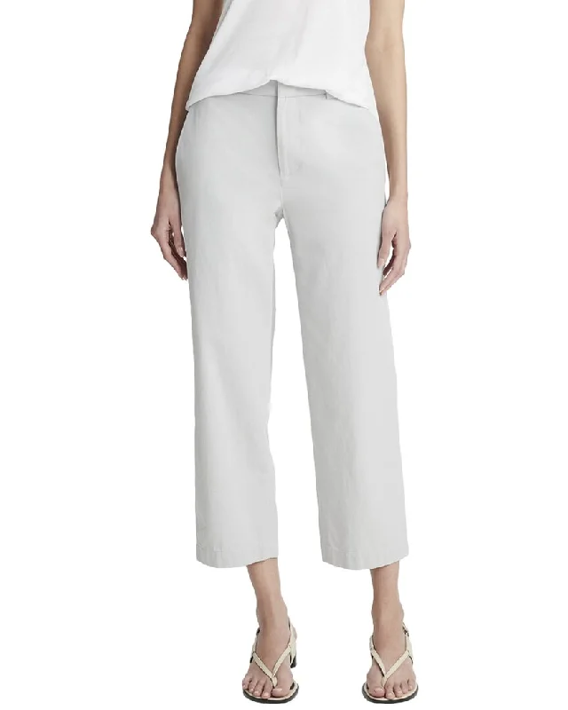 Last Chance Vince Mid Rise Washed Crop Pant