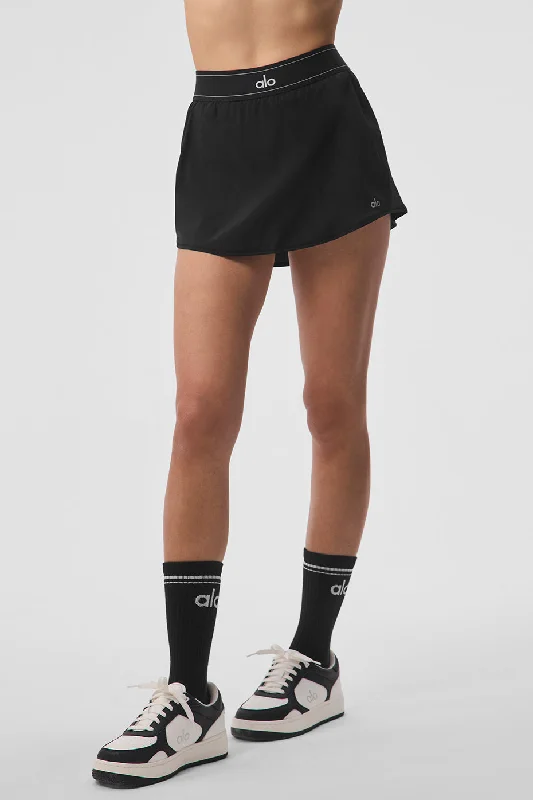 Weekend Deal Match Point Tennis Skirt - Black