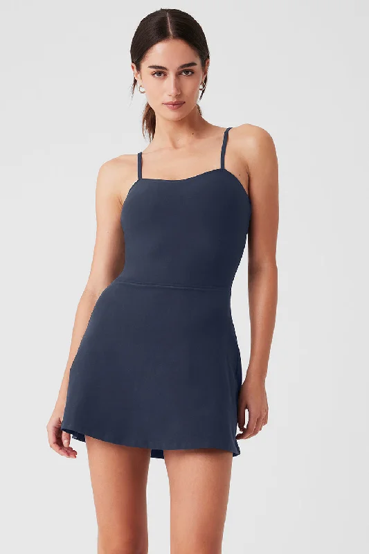 Bargain Blast Alosoft Courtside Tennis Dress - Navy