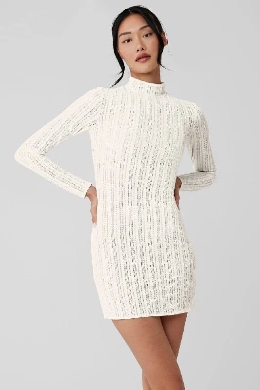 Today’s Special Euphoria Long Sleeve Dress - Ivory