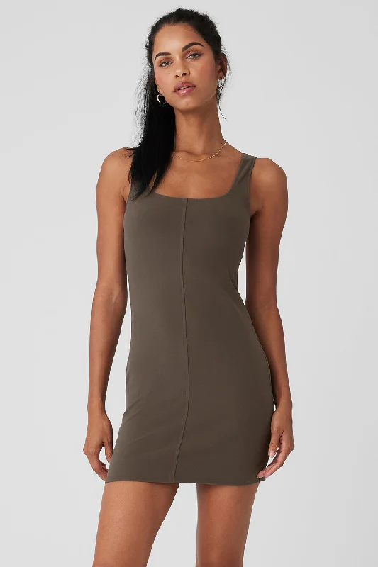 Members Only Alosoft Head Start Dress - Olive Tree
