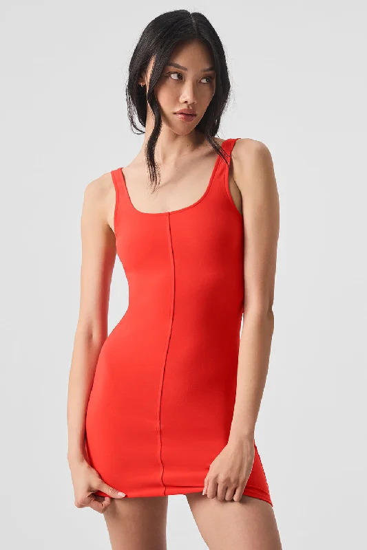 Referral Discount Alosoft Head Start Dress - Red Hot Summer