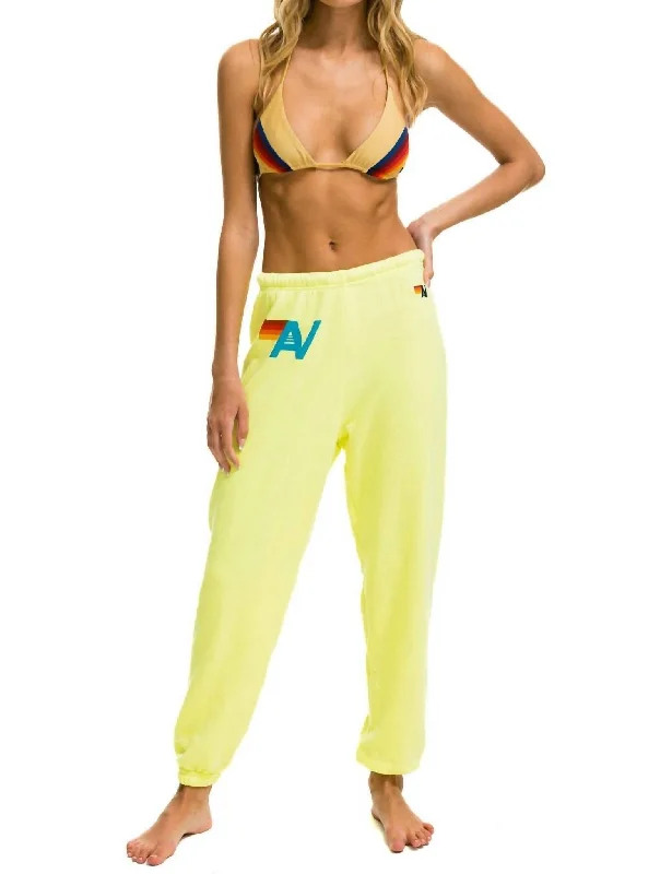 Special Savings Women Sweatpants In Yellow