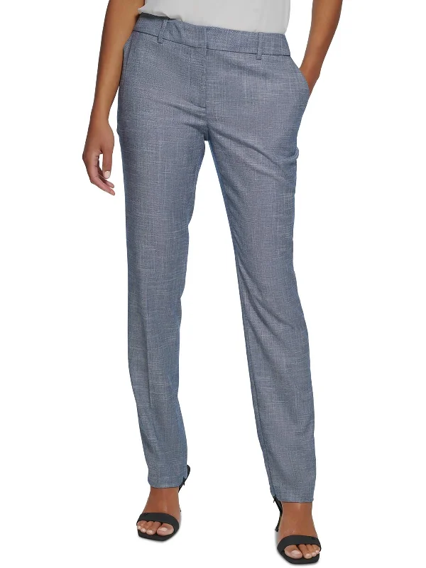 Today’s Deal Womens High Rise Ankle Straight Leg Pants