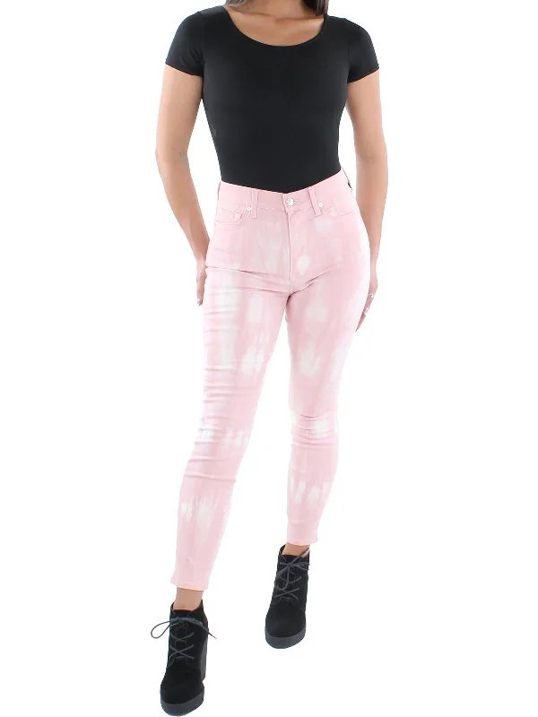 Great Bargains Womens High Rise Tie-Dye Skinny Jeans