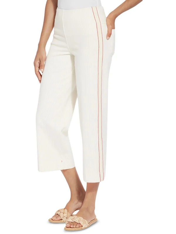 Today’s Deal Womens Mid-Rise Stretch Straight Leg Pants
