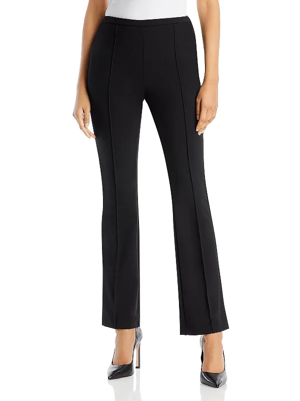 Deal Alert Womens Solid Knit Dress Pants
