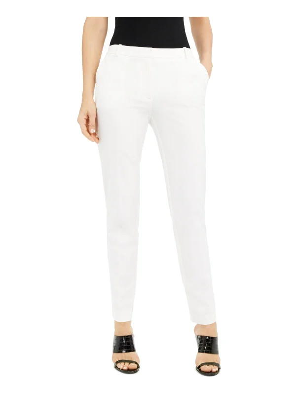 Daily Deals Womens Tummy Control Slim Dress Pants