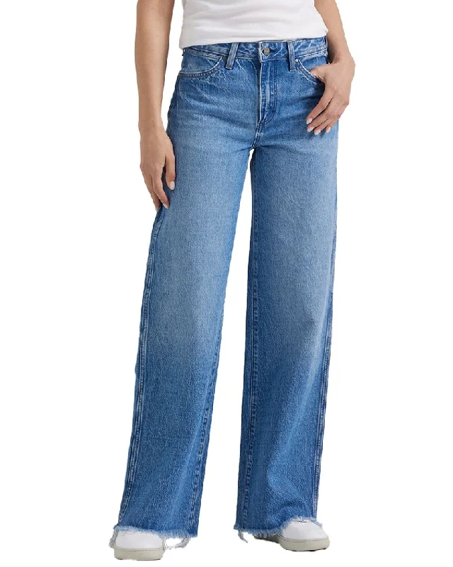 Bonus Savings Wrangler Worldwide Shallows Wide Leg Jean