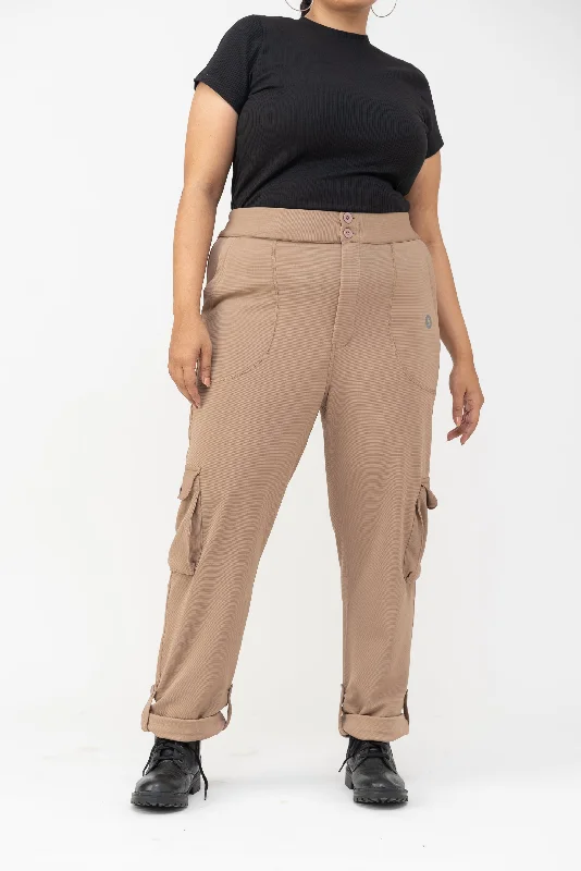 Closeout All Star Cargo Pants: Beige