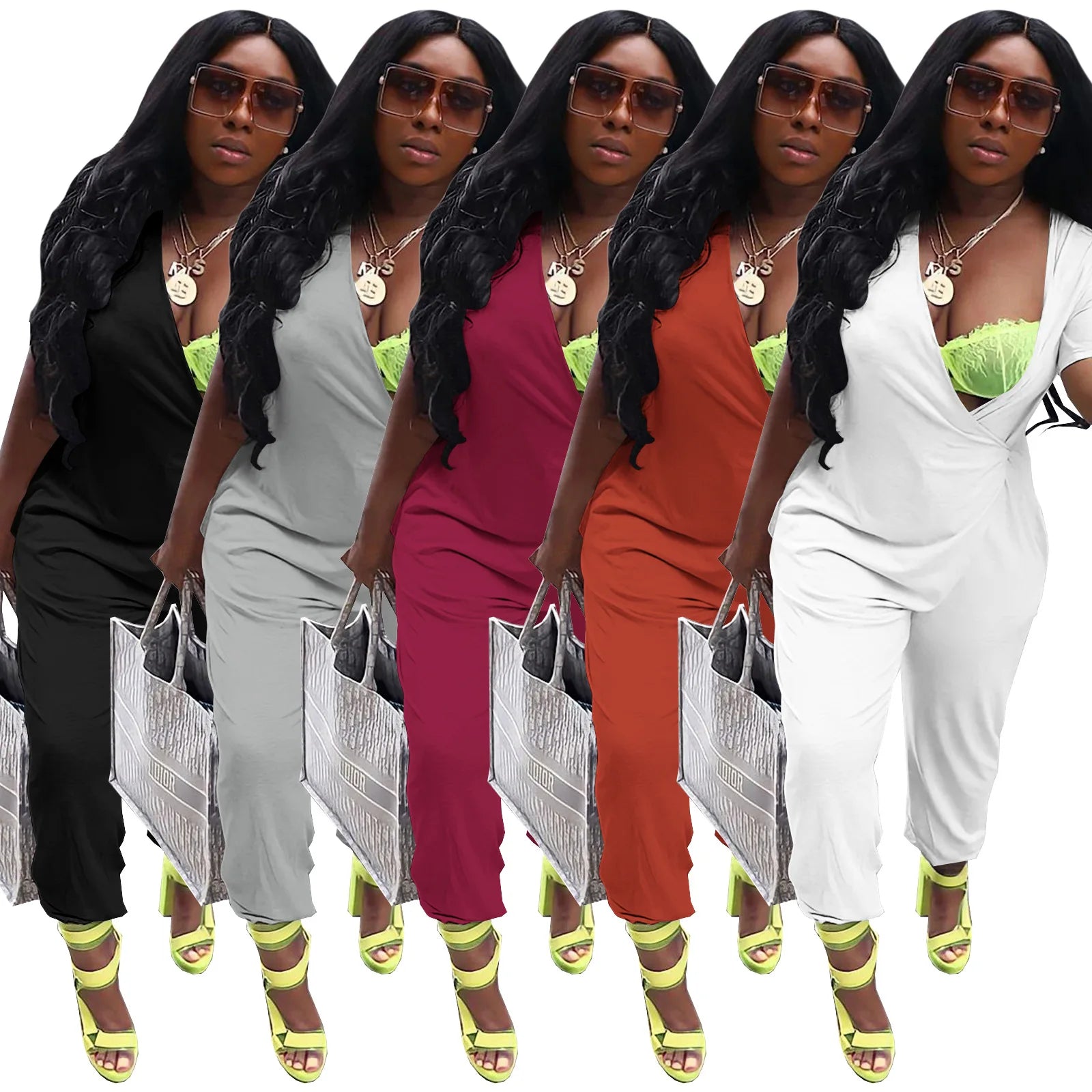 Big Savings Autumn One Piece Jumpsuit Women Solid Bodysuit Rompers V-neck Long Sleeve Womens Playsuit &Jumpsuit Big Savings Autumn One Piece Jumpsuit Women Solid Bodysuit Rompers V-neck Long Sleeve Womens Playsuit &Jumpsuit