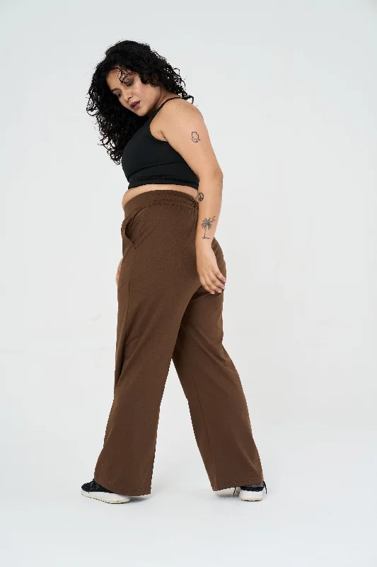 Special Offer Balance Wide-Leg Pants: Brown