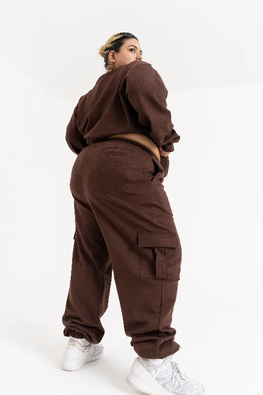 Price Blitz Cloud Fleece Jogger: Brown