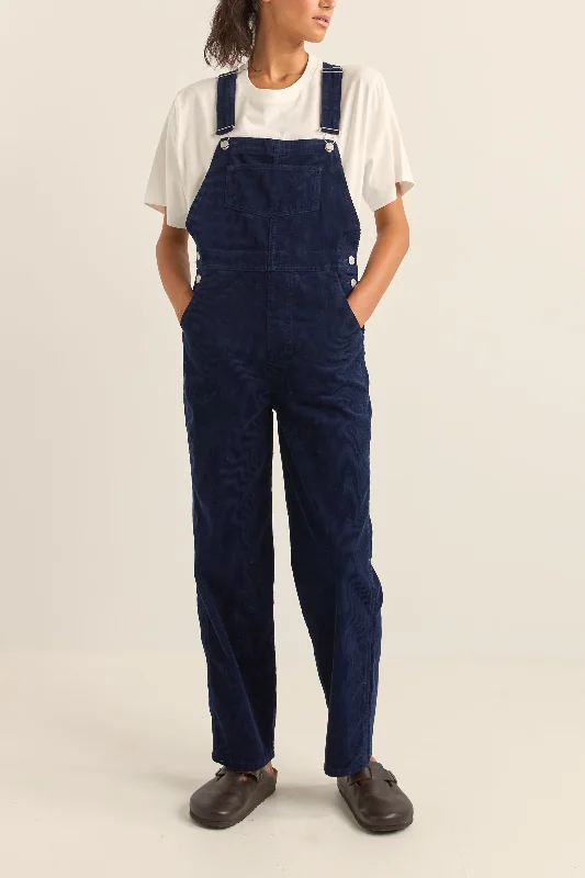 Members Only Cord Overalls Navy